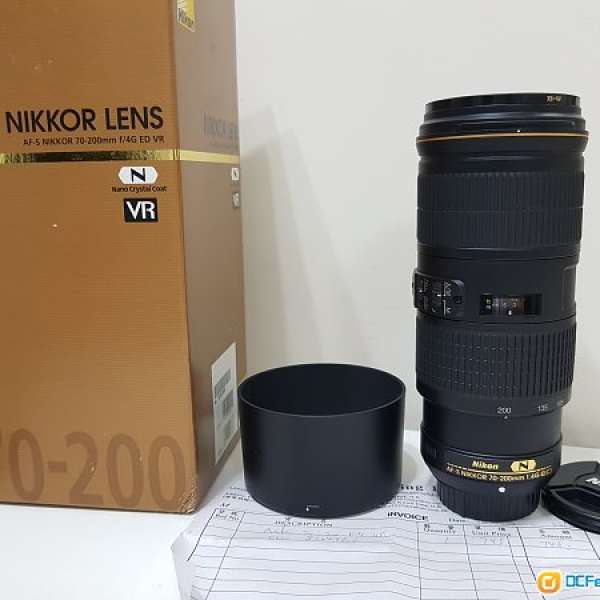 Nikon 70-200/4 VR 90%new