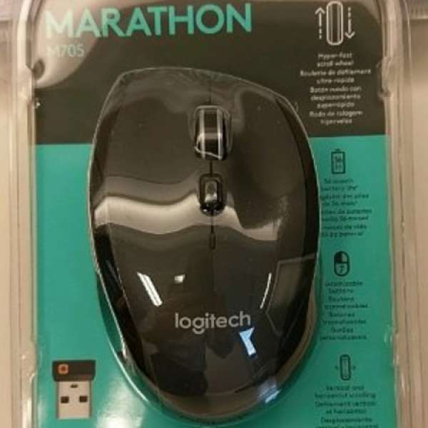 全新未開封Logitech M705無線滑鼠