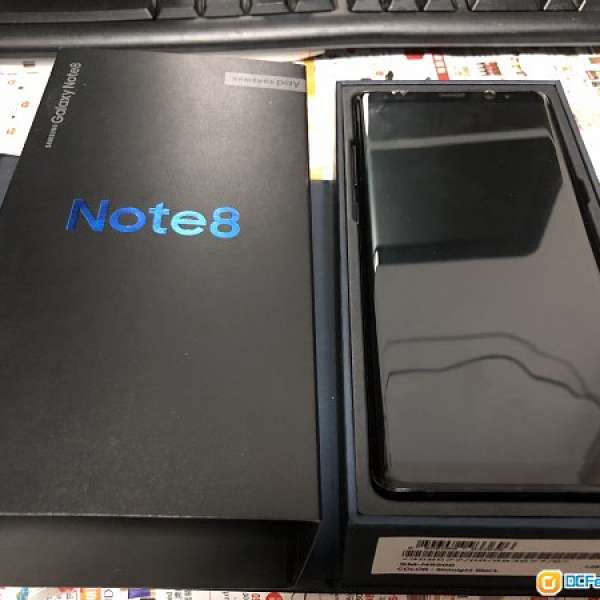 九成新Samsung Note8 黑色128G
