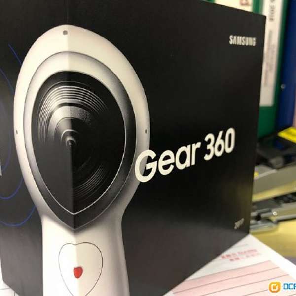 全新未開封 Samsung gear 360 (2017 ver) 白色 white