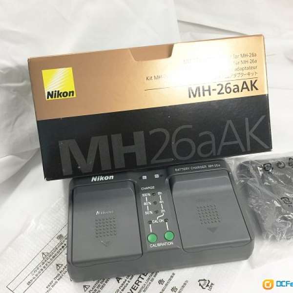 Nikon EN-EL18原廠電,D4/D4S/D5/D3s MH26/MH26a原廠充電器,BL-5 (D810/D850/D500)