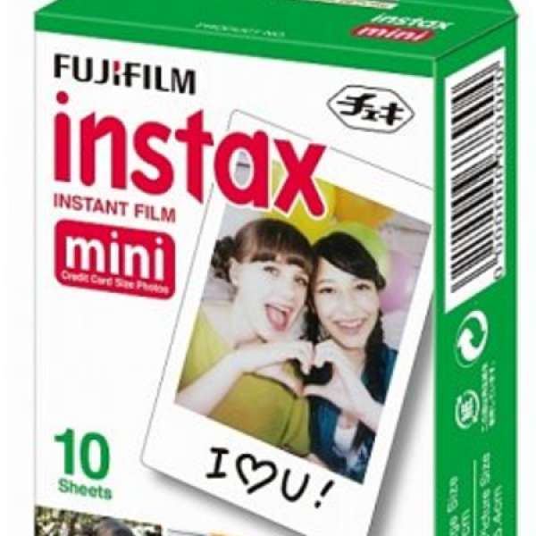 FujiFilm Instax Mini Film (白邊，即影即有)