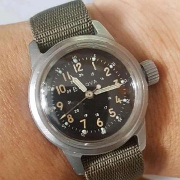 Bulova watch navig.type A17A 寶路華美軍飛行員表