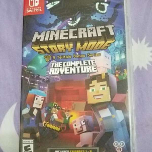 Switch game: Minecraft: Story Mode- The Complete Adventure