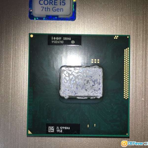 Intel Core i5 – 2430M CPU 處理器 @2.4 GhZ 壹枚 (notebook CPU)