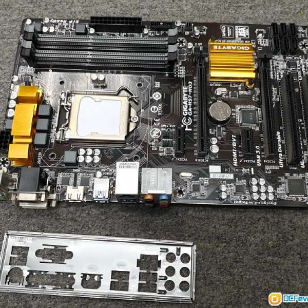 Gigabyte GA-H97-HD3 Intel H97 ATX 底板 (Socket 1150)