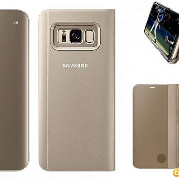 三星 Samsung Galaxy S8 Clear View Standing Cover 鏡面透視感應保護套(立架式) E...