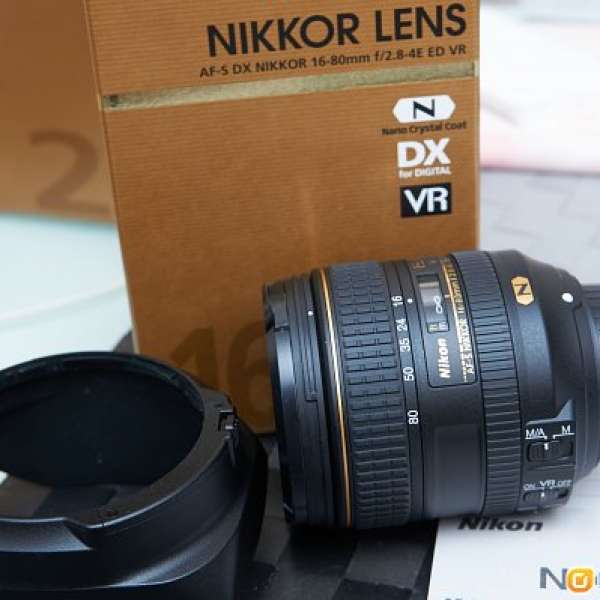 Nikon AF-S DX NIKKOR 16-80mm f/2.8-4E ED (水貨)
