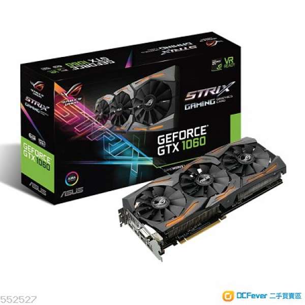 Asus ROG STRIX-GTX1060-6G-GAMING