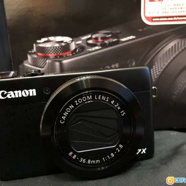 99%new Canon G7X 全套全齊行貨