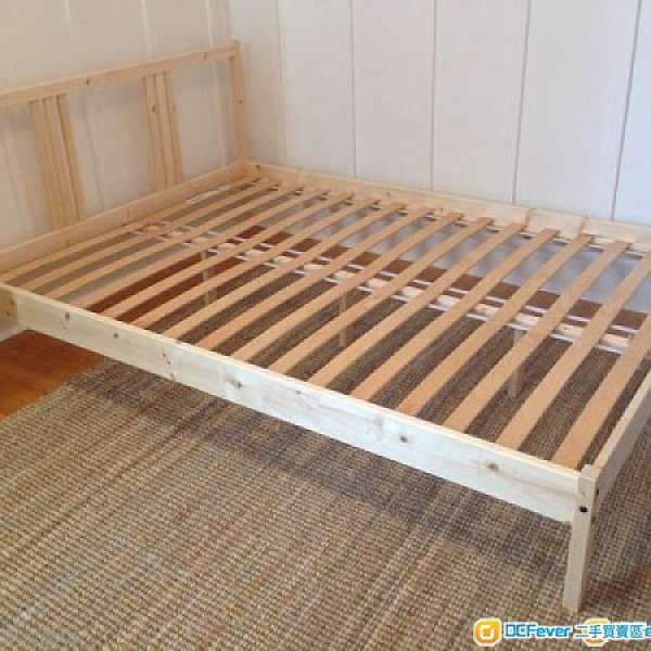 IKEA FJELLSE 木制床架