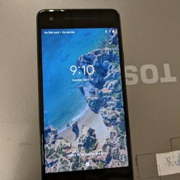 100% Work 99％新 灰黑色 Google pixel2 64Gb(沒有盒只有充電器)