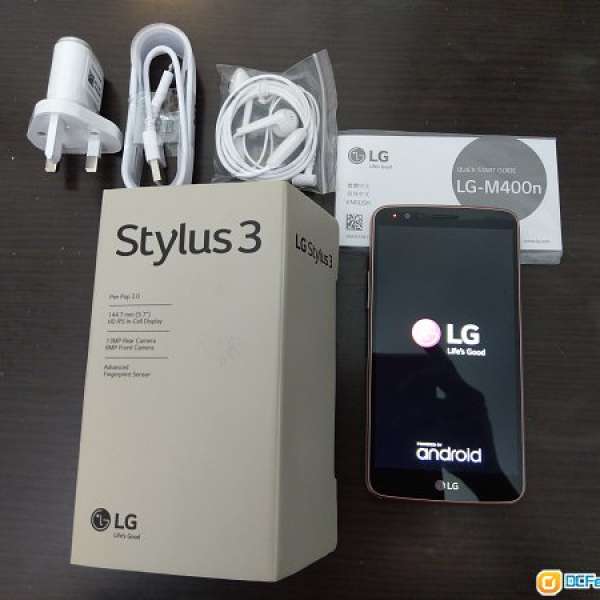 平賣全新LG Stylus 3 4G金色手機(5.7寸MON,可更換電池)有盒有單保養到明年3月