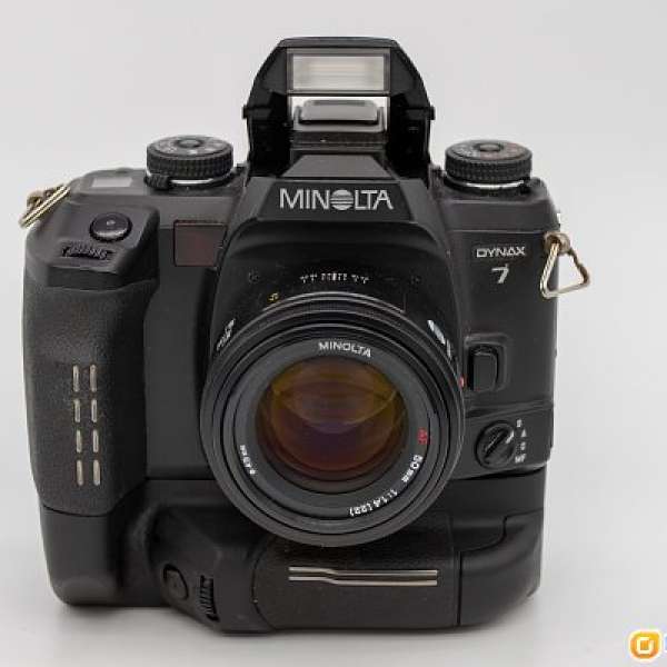 MINOLTA AF 50mm f1.4 95%新 with original box (a7 配laea4可用)