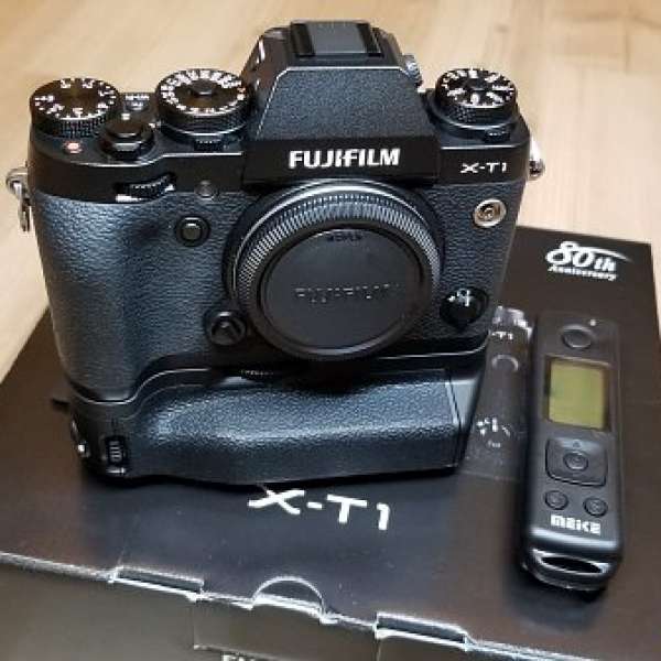 Fujifilm X-T1 Body 連美科 Hand Grip