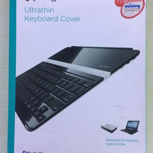 Logitech Ultrathin keyboard cover for ipad2 iPad 3 & iPad 4 iPad 5羅技藍牙