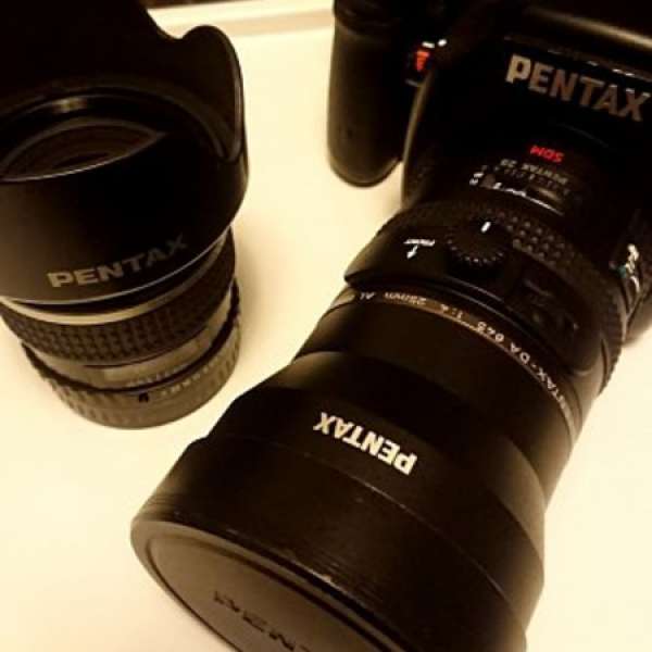 85% new Pentax 645D with DA 645 25mm f4