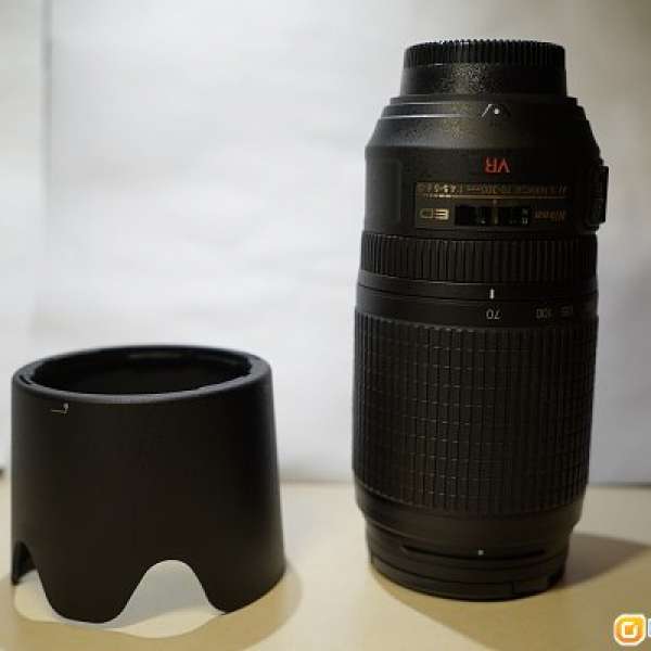 Nikon AF-S VR Zoom-Nikkor 70-300mm f/4.5-5.6G IF-ED 9成新