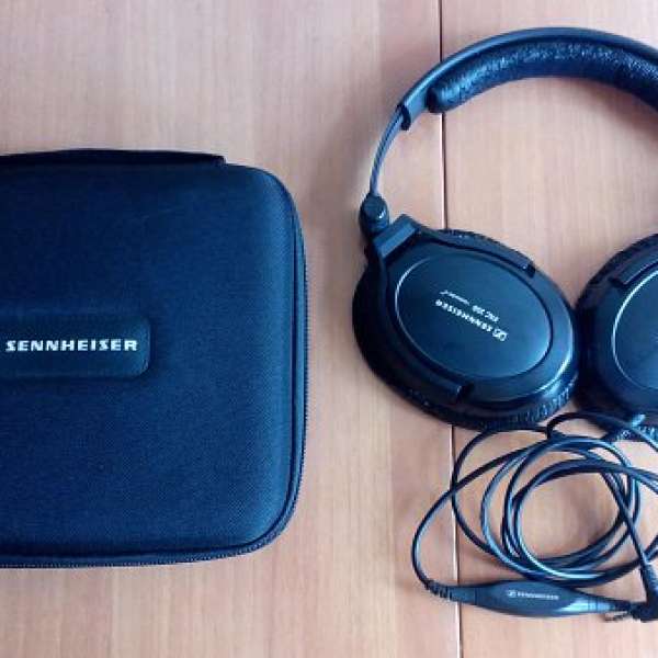 《SENNHEISER》 高級防噪型摺疊式全罩高傳真立體耳機 PXC-350 (黑)