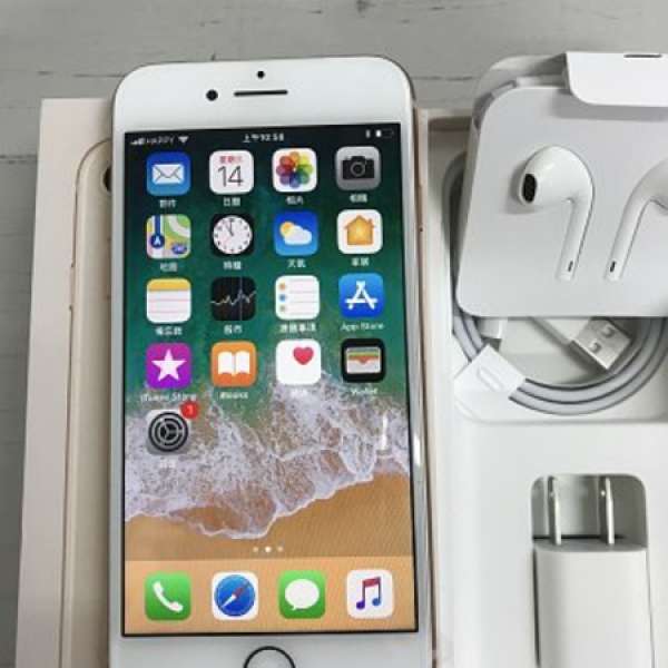 99%New UK Apple iPhone 8 64GB Gold, 保到13-3-2019