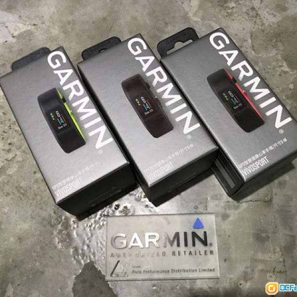 100% 全新 GARMIN Vivosport 中英文版 香港行貨1年保養 附保用証
