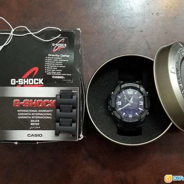 CASIO G-SHOCK GA-1000FC-1A 電子錶指南針