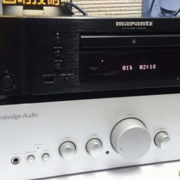 Marantz CD6005黑色90%新