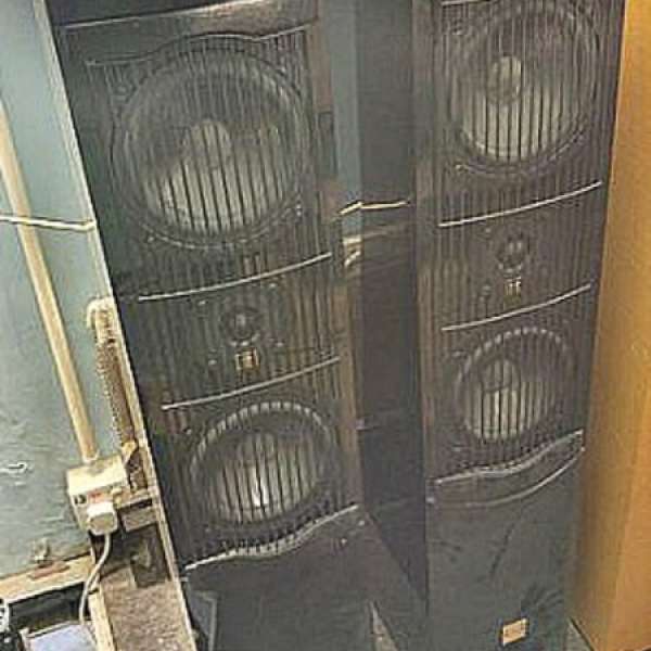 GENERAL Speakers 鋼琴黑外箱 頂級揚聲器 坐地大喇叭