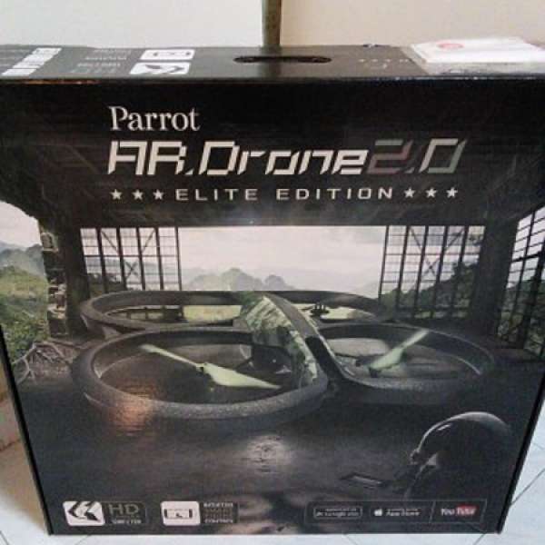 Parrot AR.Drone 2.0 Elite Edition 四軸遙控無人機 航拍