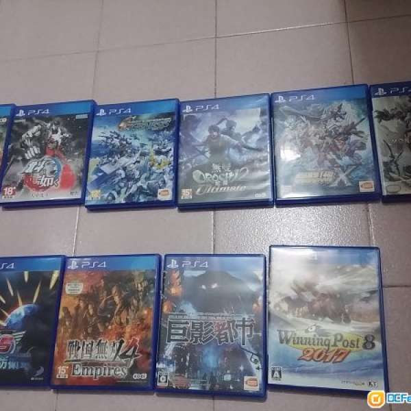 放賣10隻PS4 games -油尖旺MTR, 葵青區交收