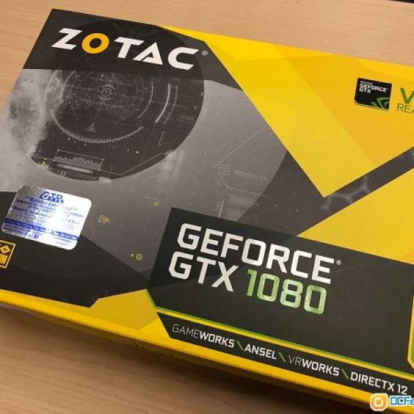 全新未開封 ZOTAC GeForce GTX 1080 Mini