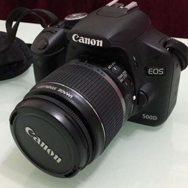 Canon 500D body 連18-55mm set