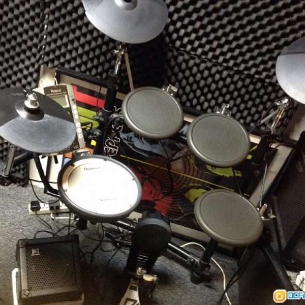 易手Roland TD 9 電鼓連小型擴音機