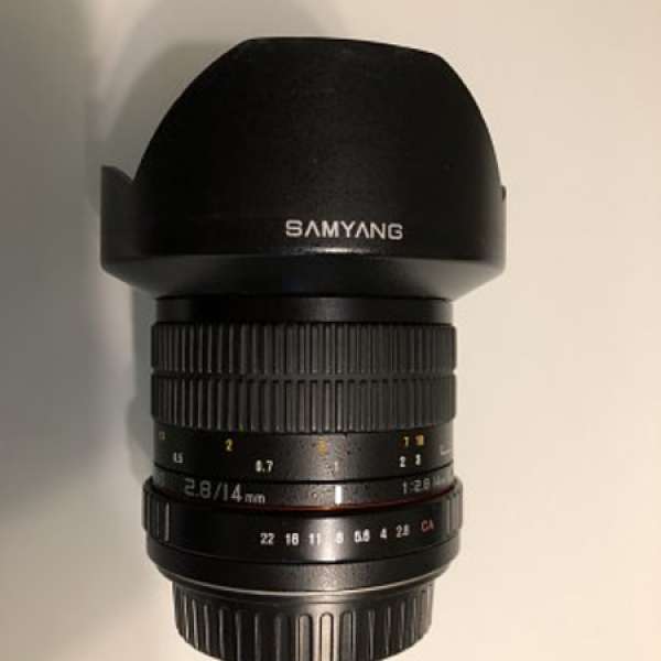 Samyang 14mm 2.8 ED AS IF UMC (Canon mount/ E mount)