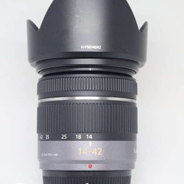 Panasonic LUMIX G VARIO 14-42mm F3.5-5.6 MEGA O.I.S. (M43 Olympus 合用)