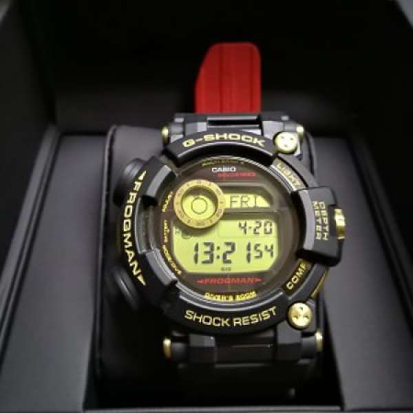 香港行貨 G-Shock Frogman GWF-D1035B-1DR  35th Anniversary Gold Tornado