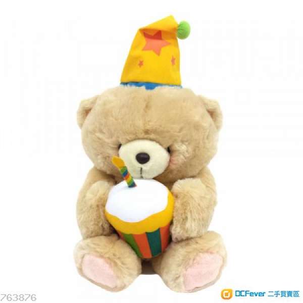 12" 吋 Forever Friends Birthday Celebrate Bear