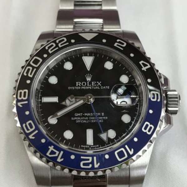 ROLEX 116710blnr （藍黑）GMT