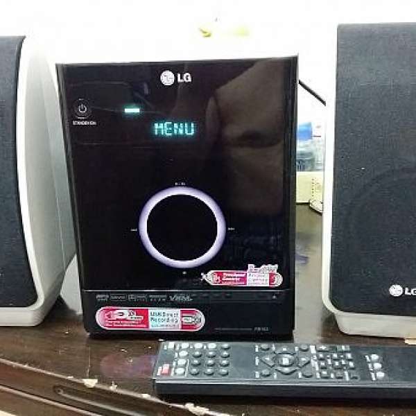 LG mini CD/DVD Hi-Fi System 220V