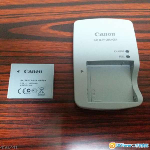Canon NB-6L 原廠充電器、電池、,適合 S120 S95 S90 SX500 D20 SX280 300HS 210 20...