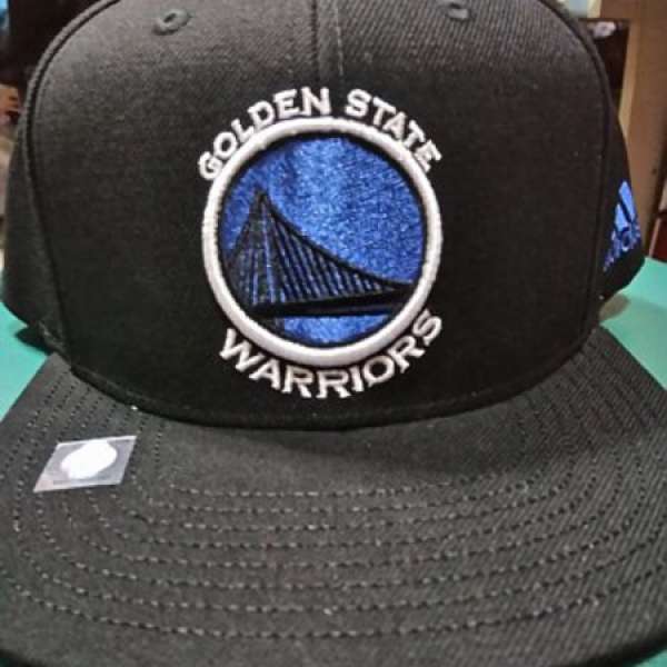 全新Adidas Golden State Warriors Cap 金州勇士 NBA hat 帽