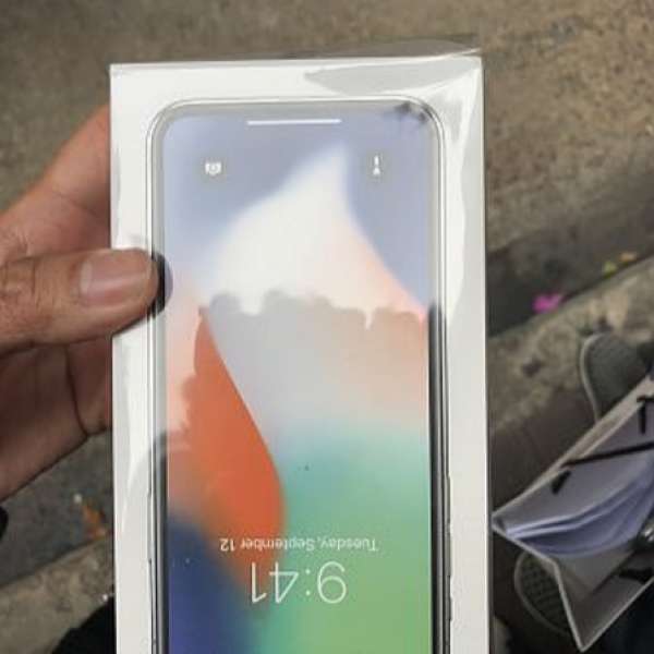 256gb 白色iPhone x 全新