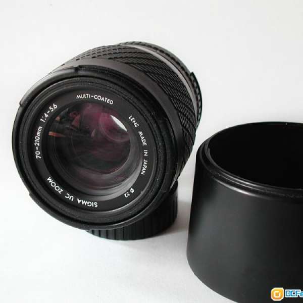 85%新sigma uc zoom 70-210mm F4-5.6lens for nikon ais