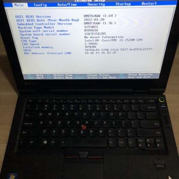 Lenovo X1 I5-2520M 4G Ram