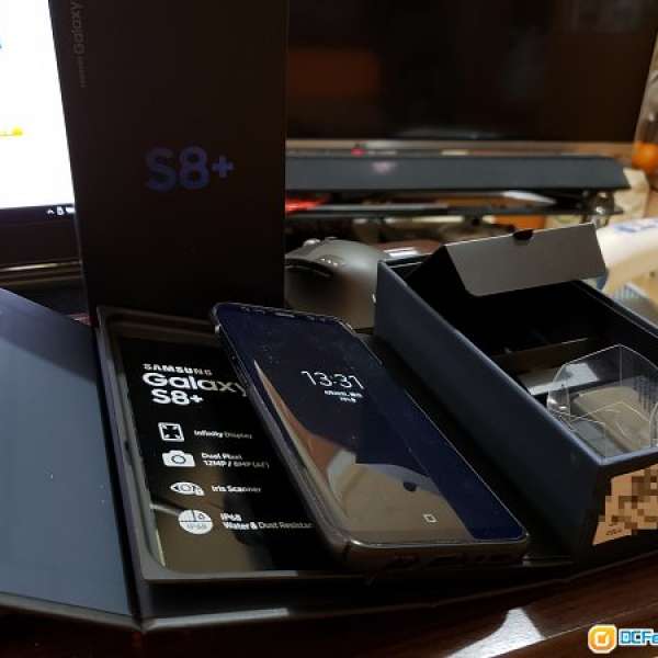 Samsung Galaxy S8 plus 128GB黑色 香港行貨
