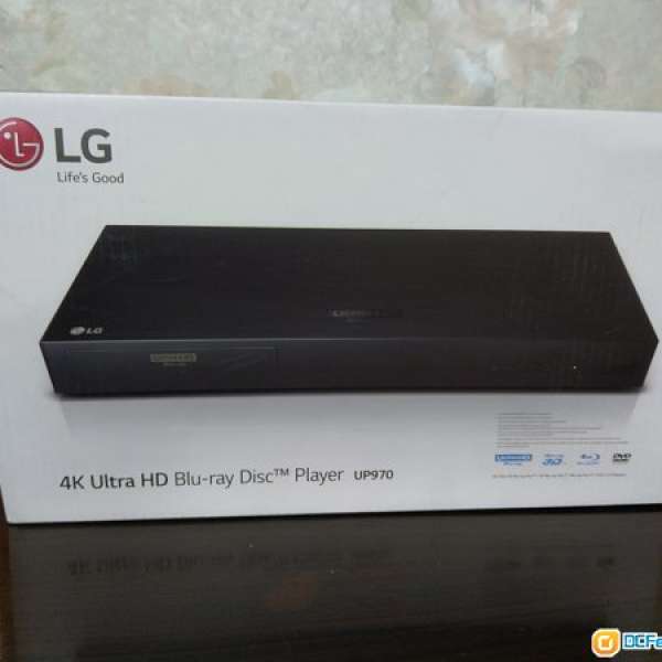 100%new 行貨 LG UP970 4K 3D Blu-ray Player 一年保養