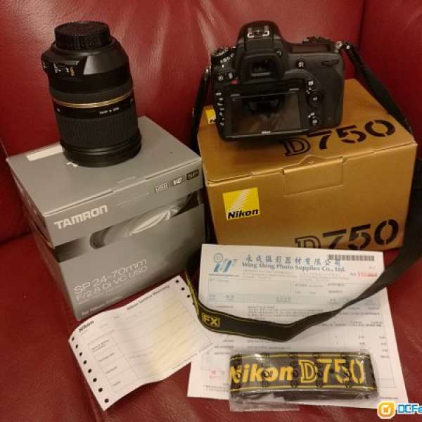 Nikon D750 、Tamron a007