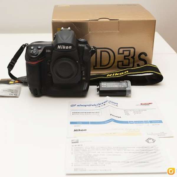 80% new Nikon D3s (not D3, D4, D4s, D5)