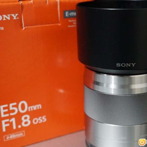 Sony SEL-50F18(E-mount銀色行貨有保至9月極新)