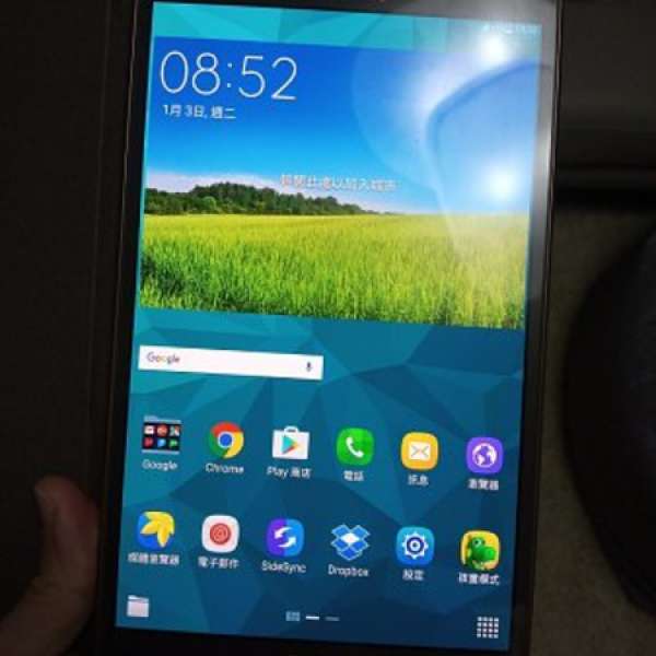 99%新Samsung Galaxy Tab S T705 4G版行貨有問題